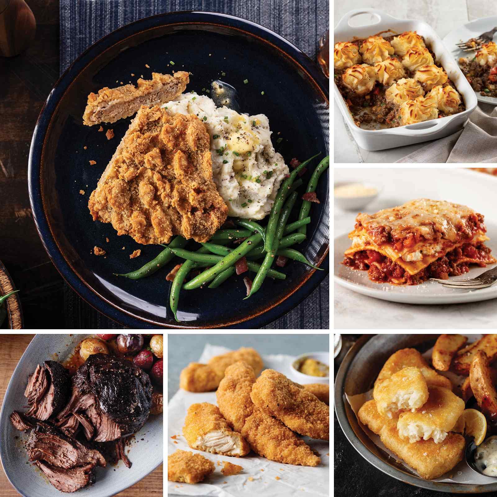 Buy Omaha Steaks Mega Comfort Meals Sampler (Chicken Fried Steaks