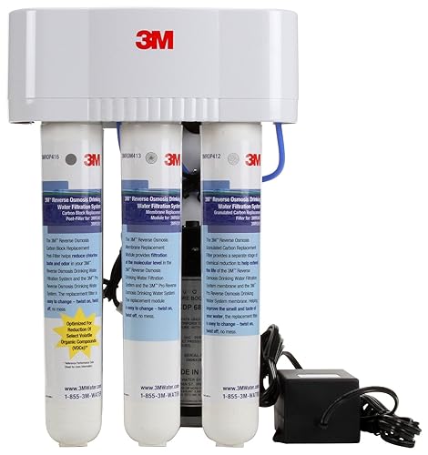 3M Aqua-Pure Sistema de filtro de agua de Ăłsmosis inversa debajo del fregadero 3MRO50198088 3M Aqua-Pure Sistema de filtro de agua de Ăłsmosis inversa debajo del fregadero 3MRO50198088
