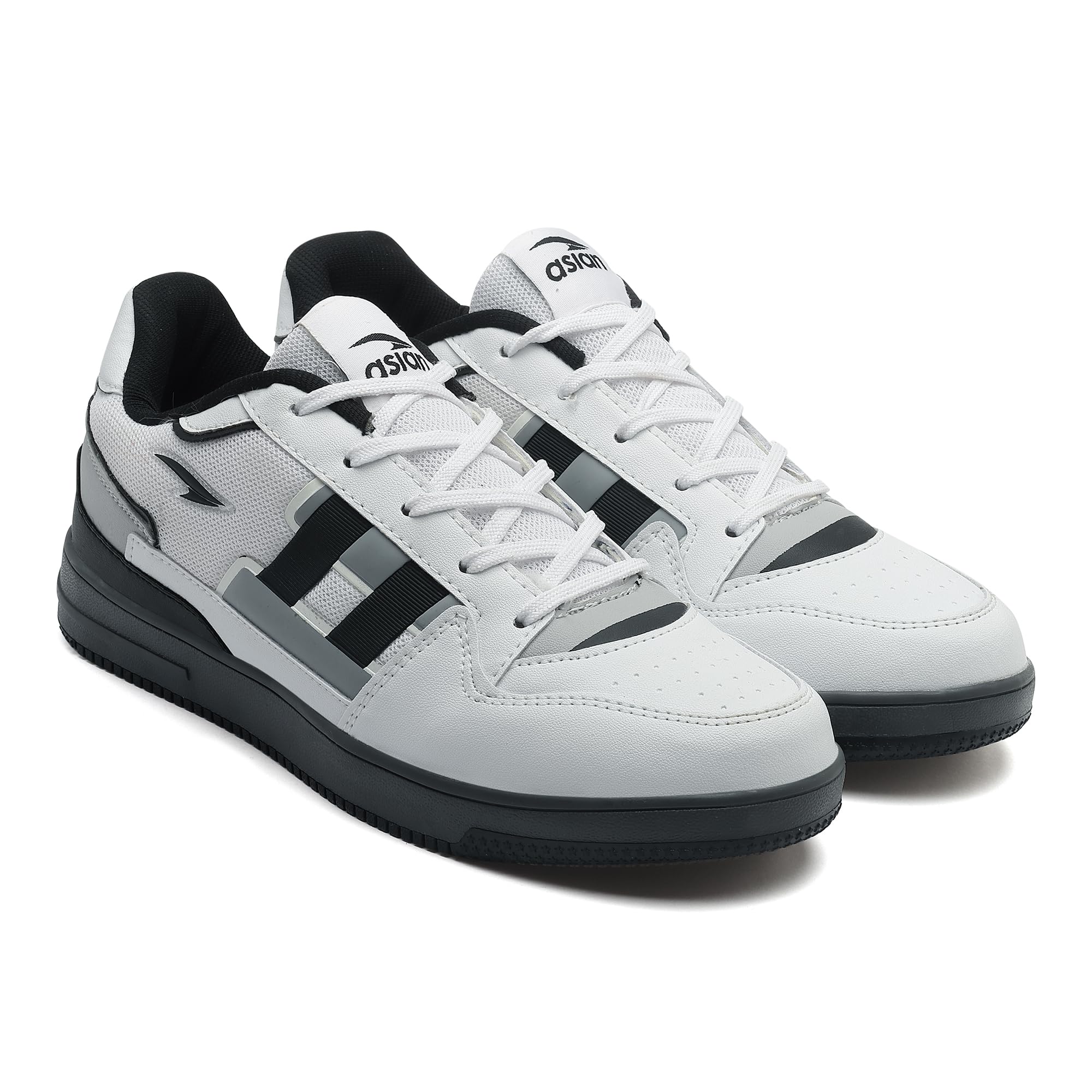 ASIAN Mens JASPER-18 Casual Sneaker Shoes with Synthetic Upper Lightweight Comfortable Mid Top Sneaker Shoes for Mens & Boys Black (B0CL4XX2C5) Amazon Price History, Amazon Price Tracker