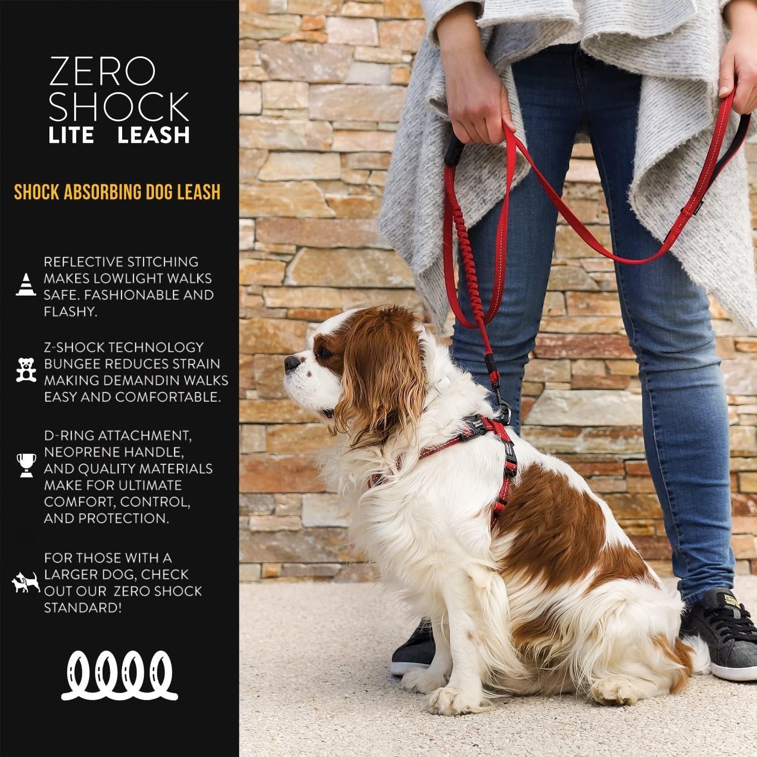EzyDog Zero Shock Lite Bungee Dog Leash Small Dogs Togo Ubuy