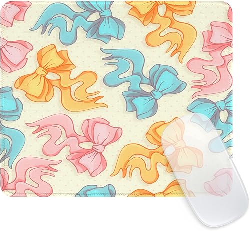 Seorsok Alfombrilla de mouse cuadrada de paisaje marino tropical, base de goma antideslizante para el hogar, oficina, juegos, computadoras de