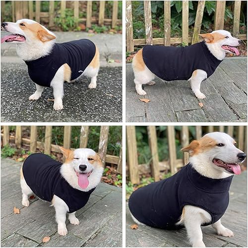 Miniatura 5 de Chaleco de invierno para perro, cálido, transpirable, chaleco de forro polar para perro, abrigo de invierno ligero con agujero para correa para el