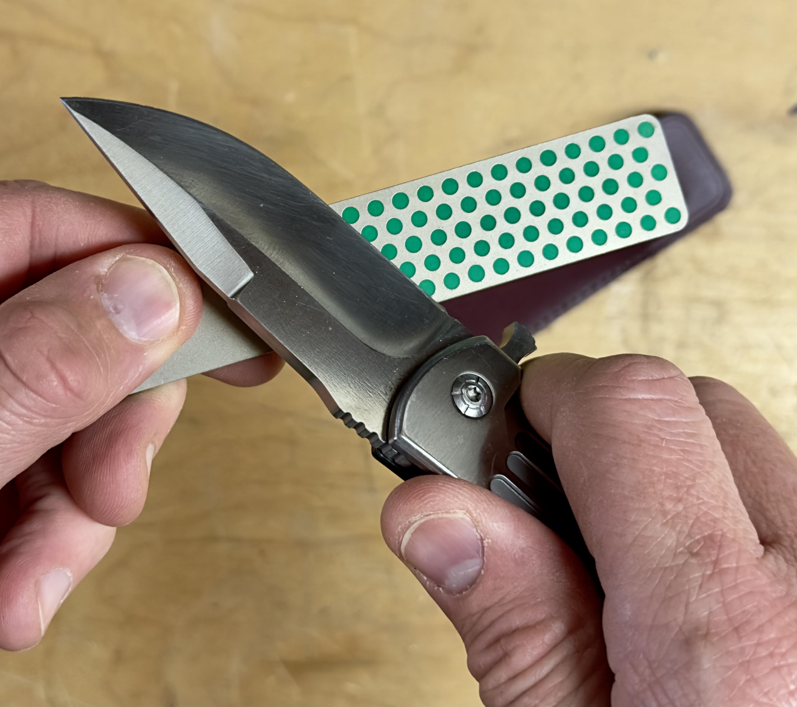 DMT Pierre à Affûter Diamant Grossière Avec Boîtier En Bois Dur, 15,2 Cm / 6 Pouces, 1 Pièce