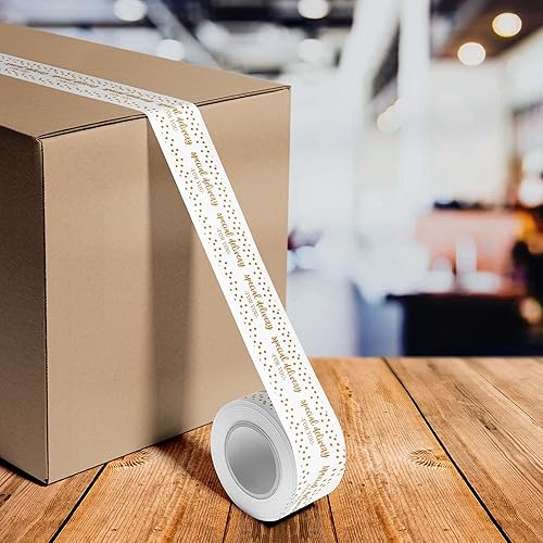 Miniatura 10 de Mobiusea Creation Cinta de embalaje Thank You for Supporting My Small Business  1.88 pulgadas x 54 yardas  Paquete de 3  Cinta de envío para
