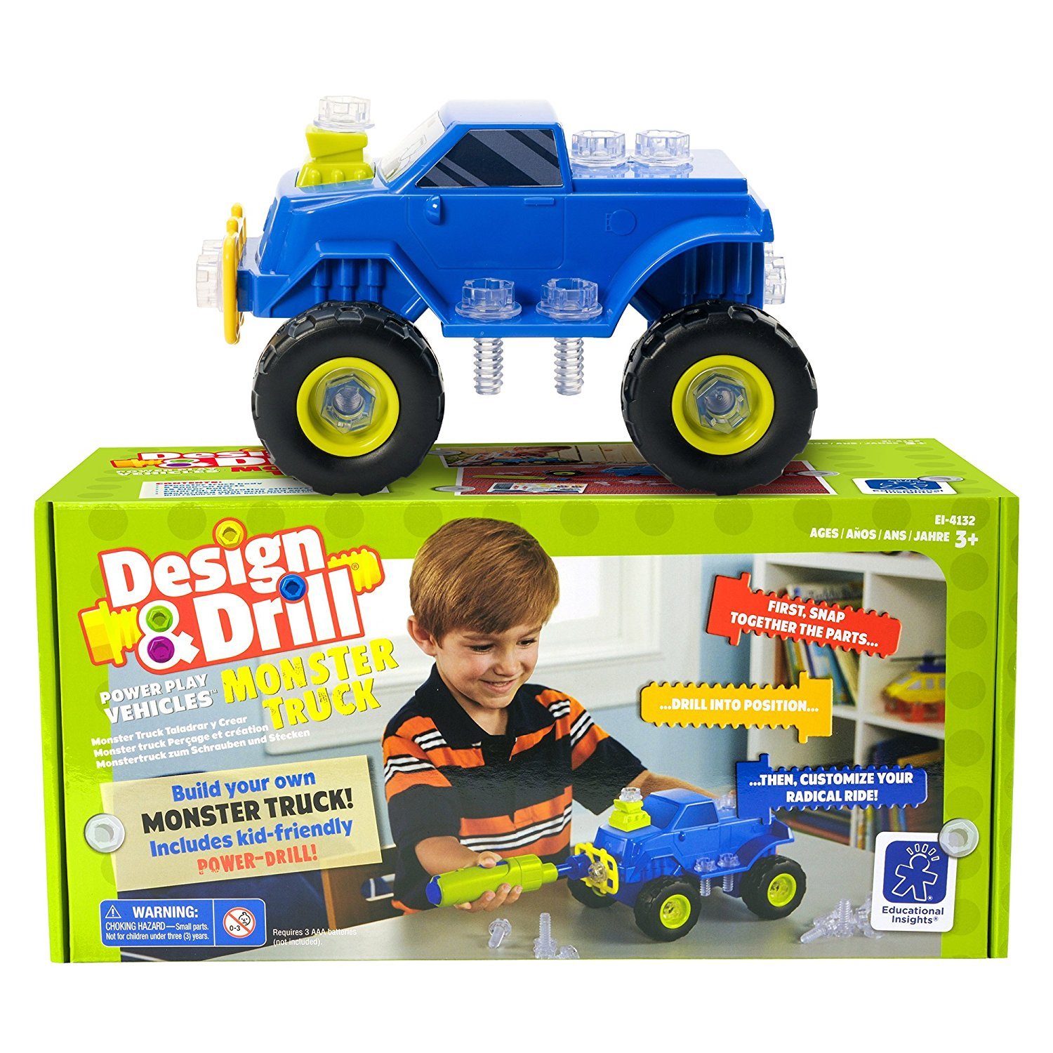 Educational Insights Design & Drill Monster Truck