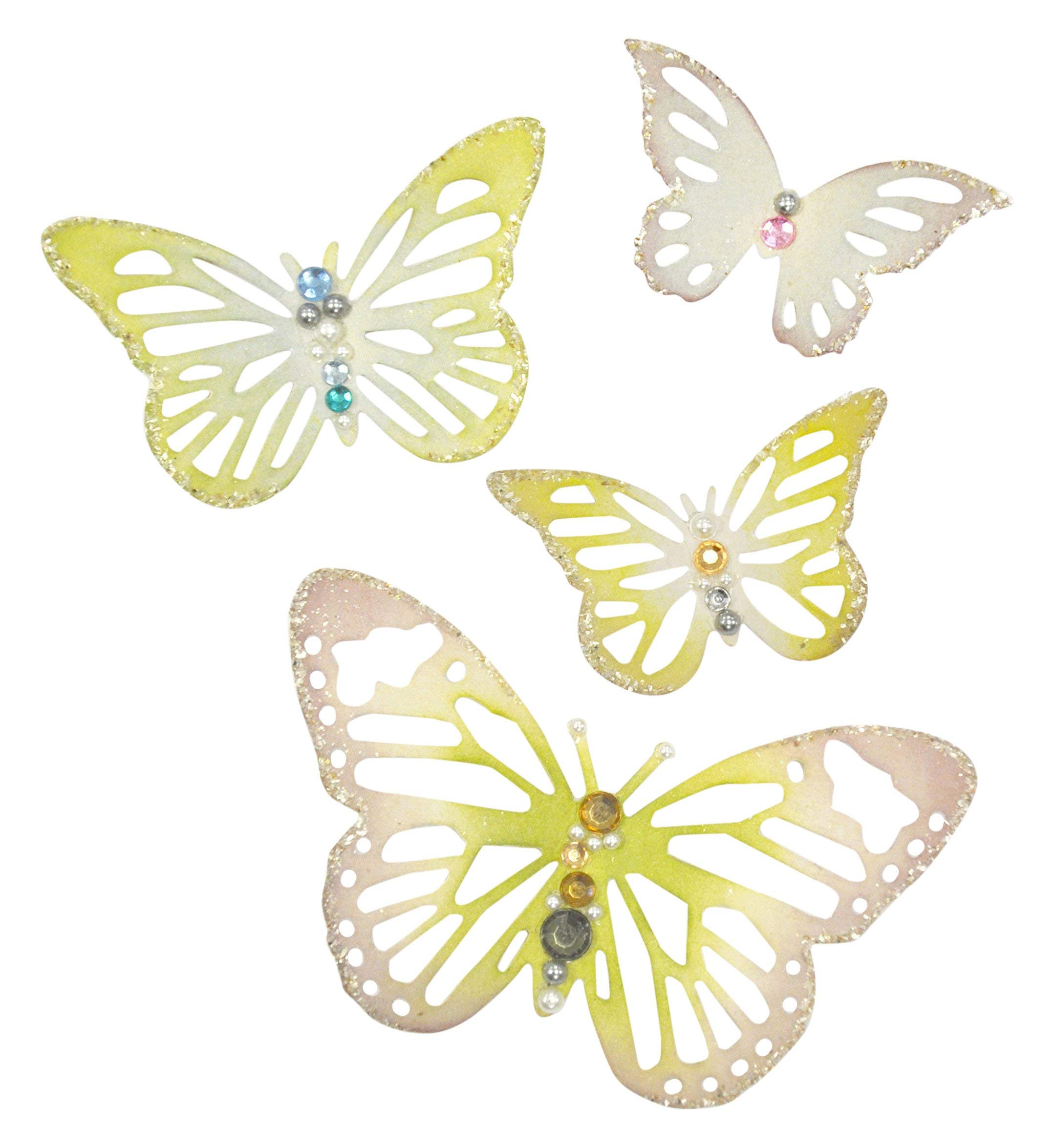 Sizzix 659707 Thinlits matrices Beautés Ailées fini les motifs mal détourés
