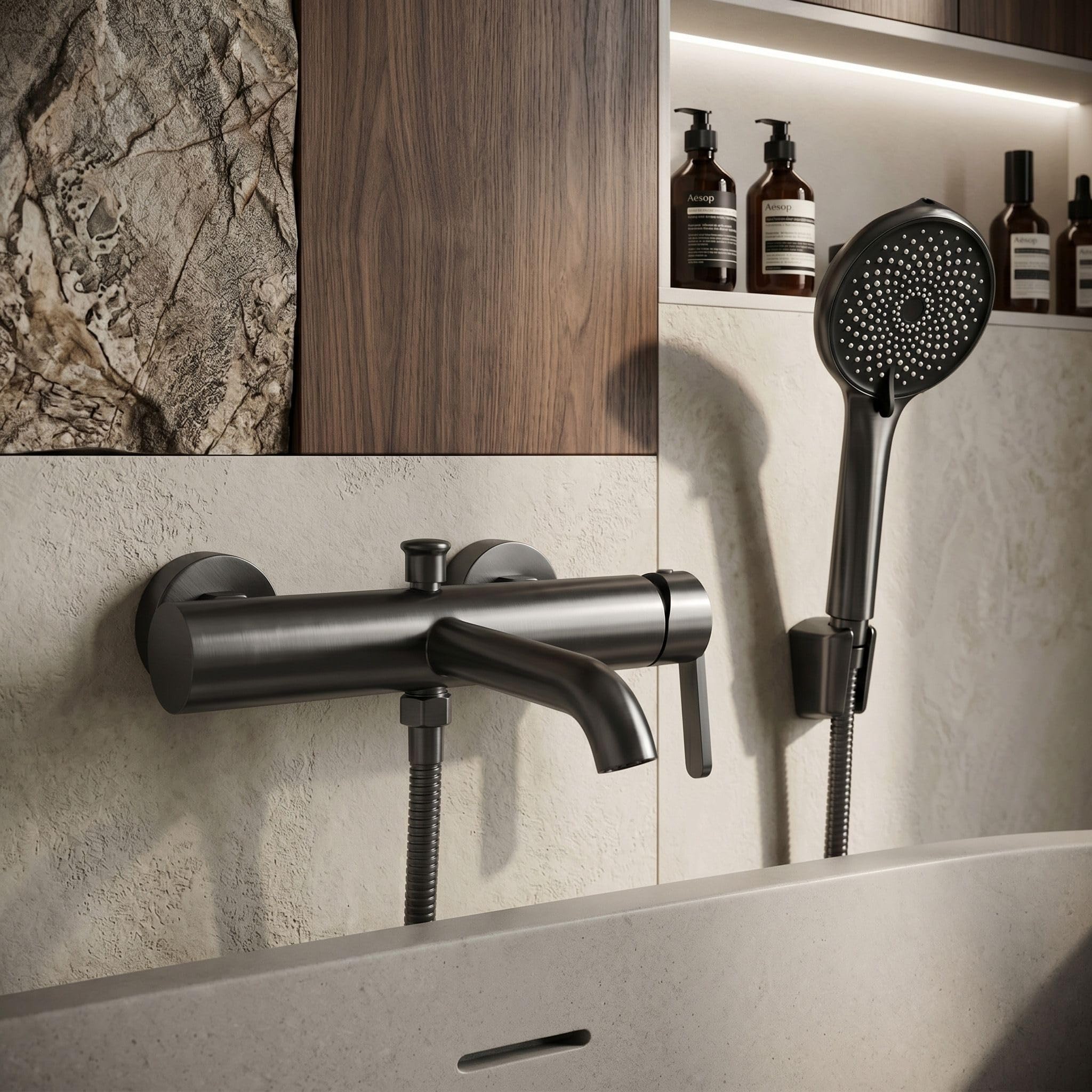 Rea - Grifo de baño Ontario Side Titan