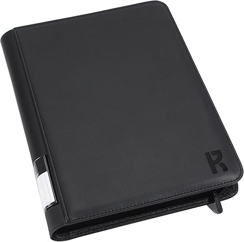 Miniatura 6 de Carpeta de tarjetas premium con más de 1000 bolsillos, 16 bolsillos sin anillo, diseño de carpeta de álbum de tarjetas coleccionables - Carga