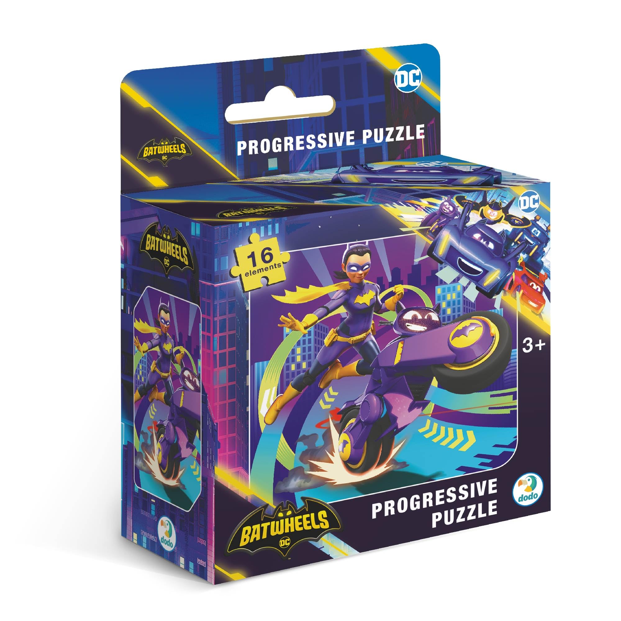 Dodo Batwheels Batgirl Cycle Puzzle, 16 Pieces, Ages 3+