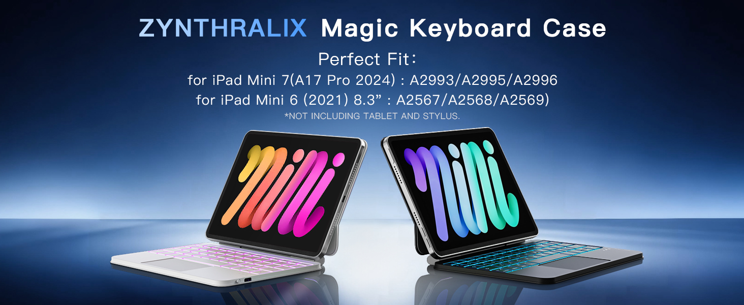 Amazon.com: ZYNTHRALIX for iPad mini 7 (A17 Pro, 2024) & Mini 6