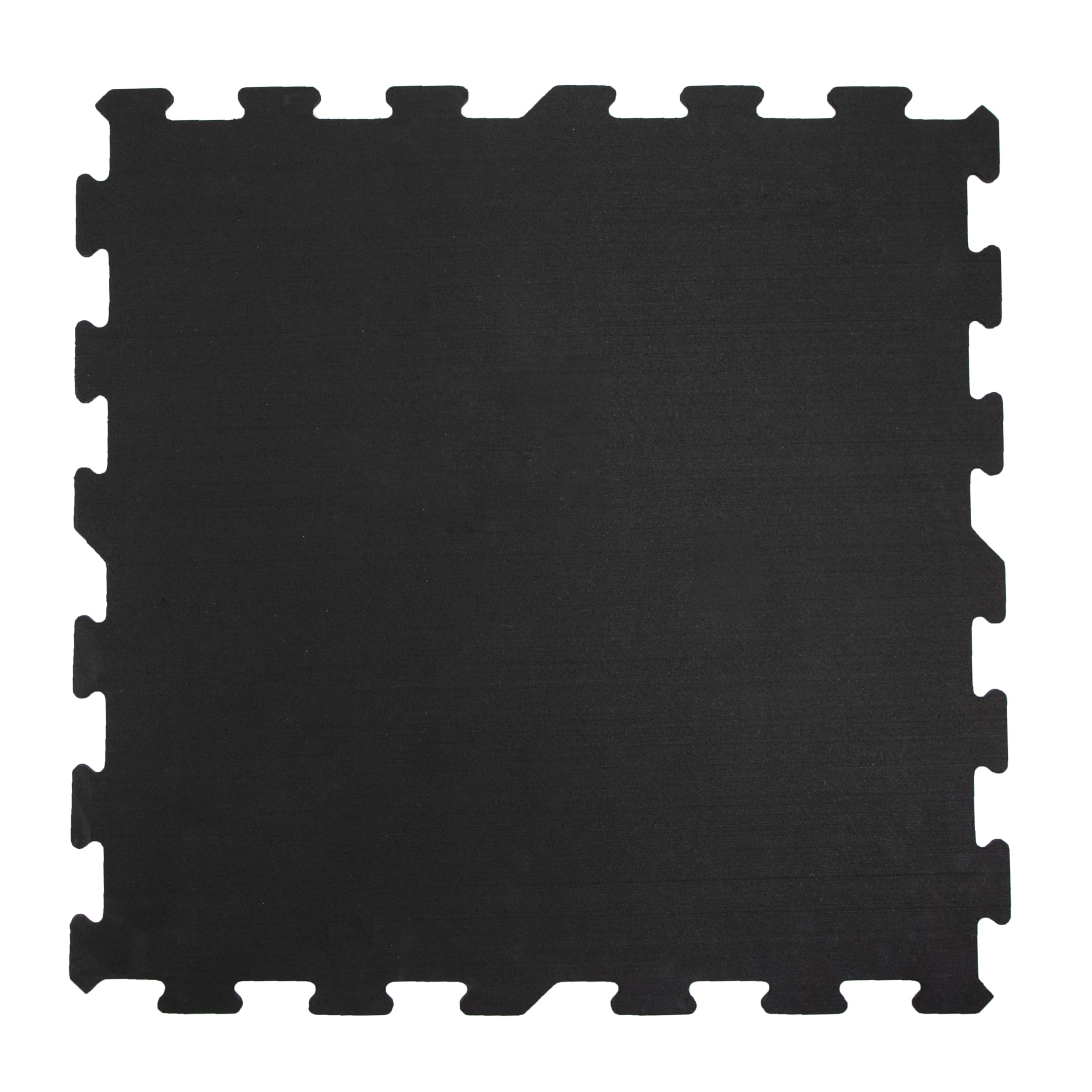 IncStores 8mm PowerLock Tiles Interlocking Rubber Gym Mats for Home Gym Flooring Fitness Room Floors 23x23 9 Tile