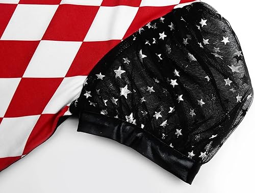 Miniatura 5 de ReliBeauty Disfraz de payaso de Halloween para niñas, cosplay con rodilleras