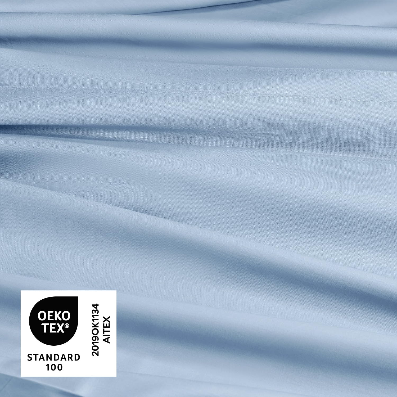 GUZZINI Classic - Copripiumino Singolo Cotone 155x200 100% Certificato OekoTex Fresco e Traspirante, Sacco Copri Piumino con Patelle da 40 cm per Biancheria da Letto Morbida e Resistente