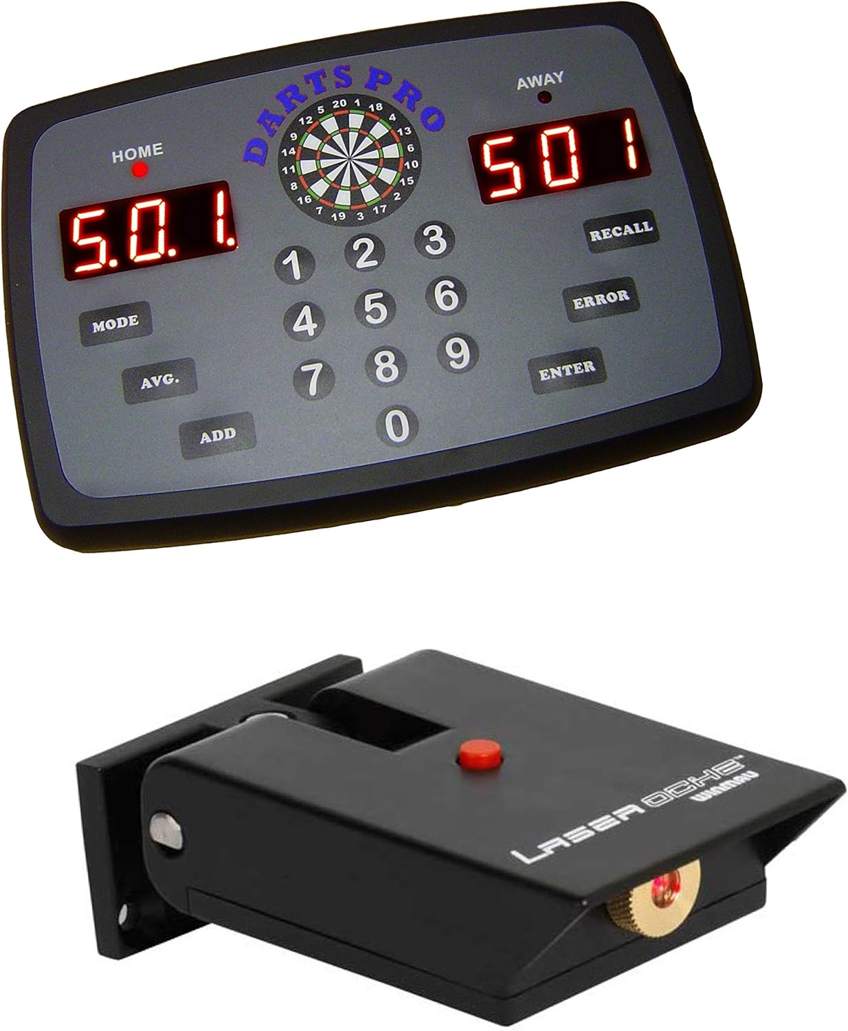 Thomas & Anca Club Supplies Ltd Darts Pro Pack Electronic Dart Scorer with Winmau Line Projector