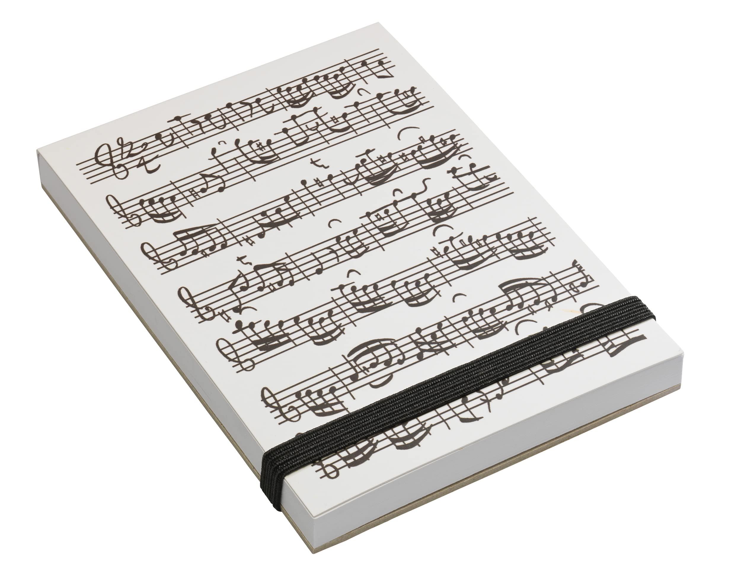 Notepad Sheet music white A7 - NOTEPAD