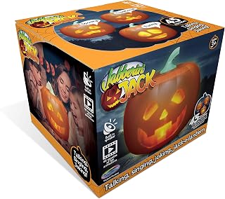 Mindscope Talking Animated Pumpkin with Built In Projector & Speaker Plug'n Play