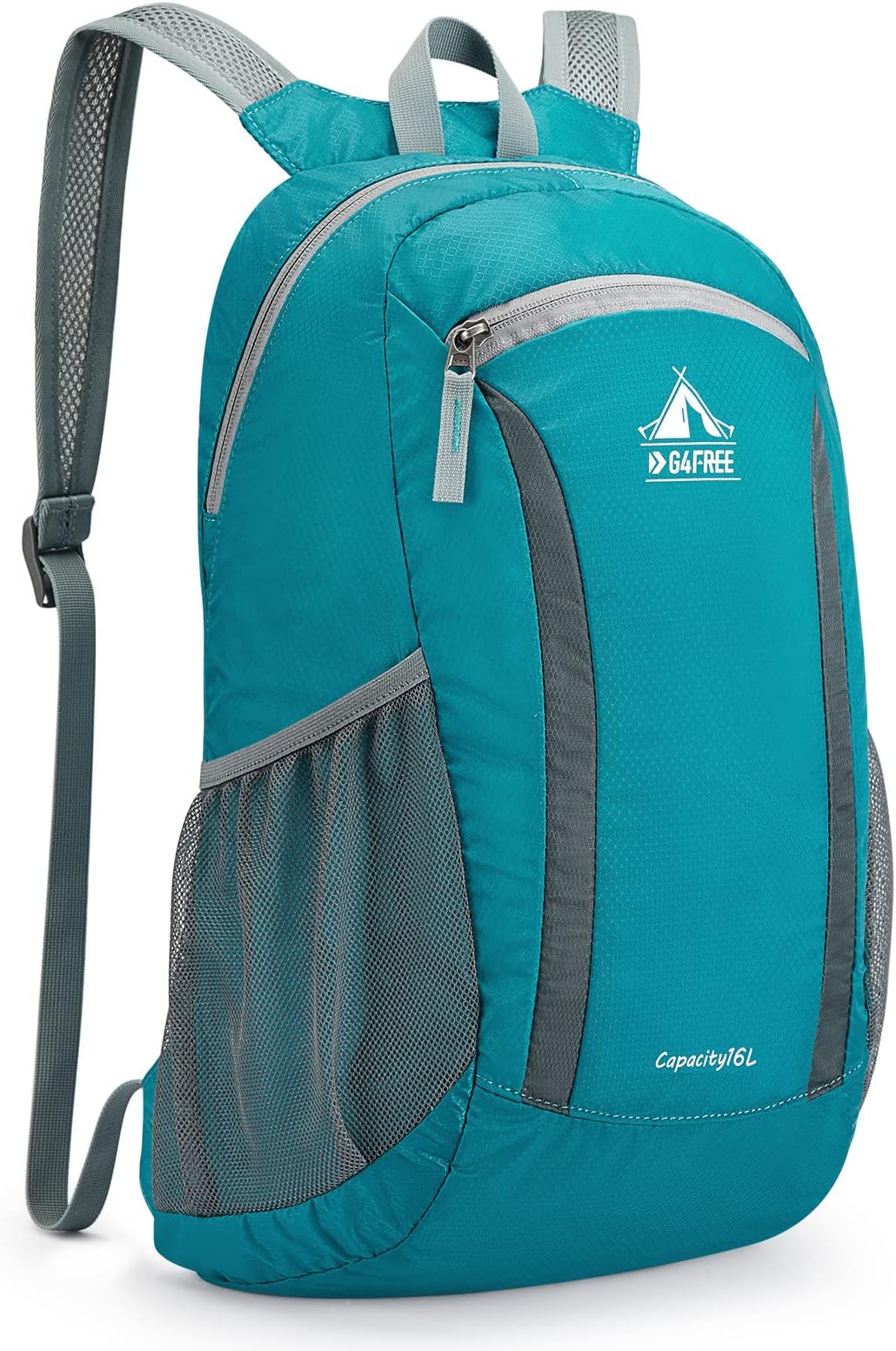 16L Small Hiking Daypack Shoulder Backpack Lightweight Nylon Packable Water-resistant for Travel Camping Outdoor Men Women