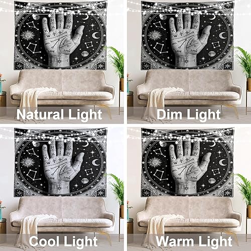 Miniatura 54 de Shrahala Tapiz de meditación, Buda Zen Happiness para colgar en la pared, tapiz grande psicodélico, tapiz decorativo para dormitorio, sala de estar