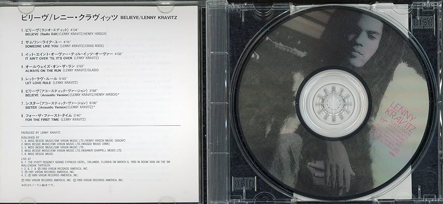 希少見本盤CD LENNY KRAVITZ BELIEVE EDIT VER Amazon.co.jp