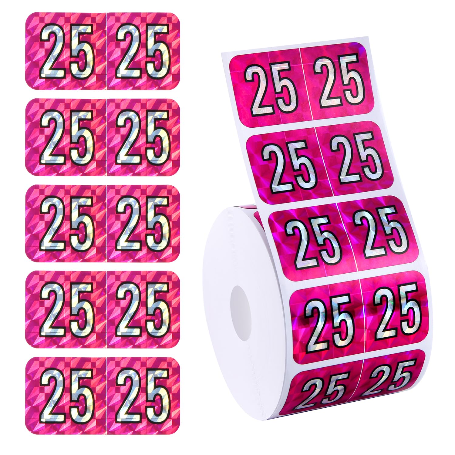 500pcs 2025 Year Stickers