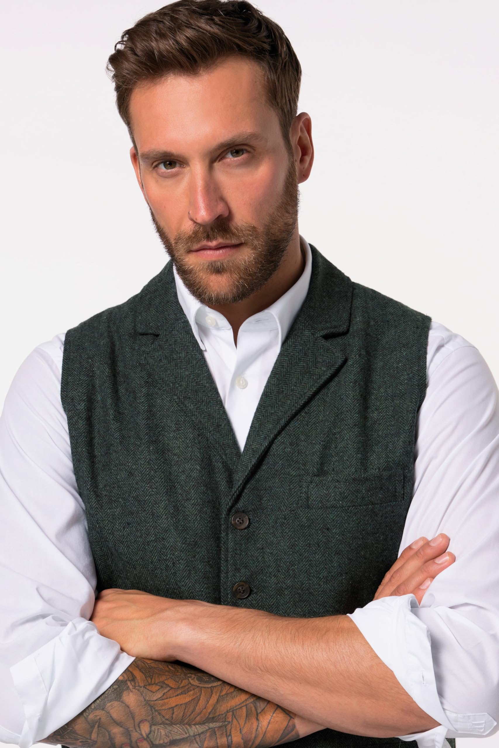 JP 1880 Uomo Gilet trapuntato