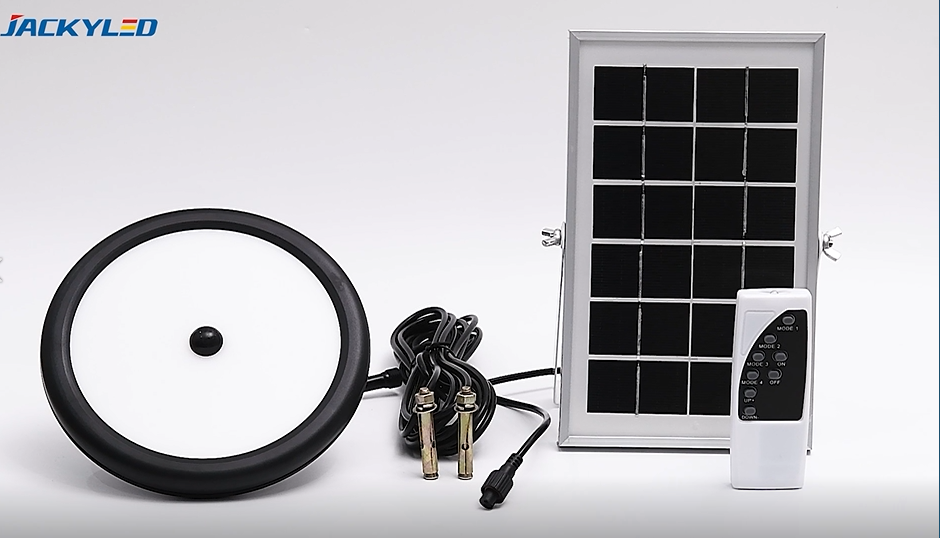 JACKYLED LED Solar Hängelampen für Außen Innen, 5m Kabel Hängend Solarlampen für Außen mit Bewegungsmelder, 4 Modi… – Bild 8
