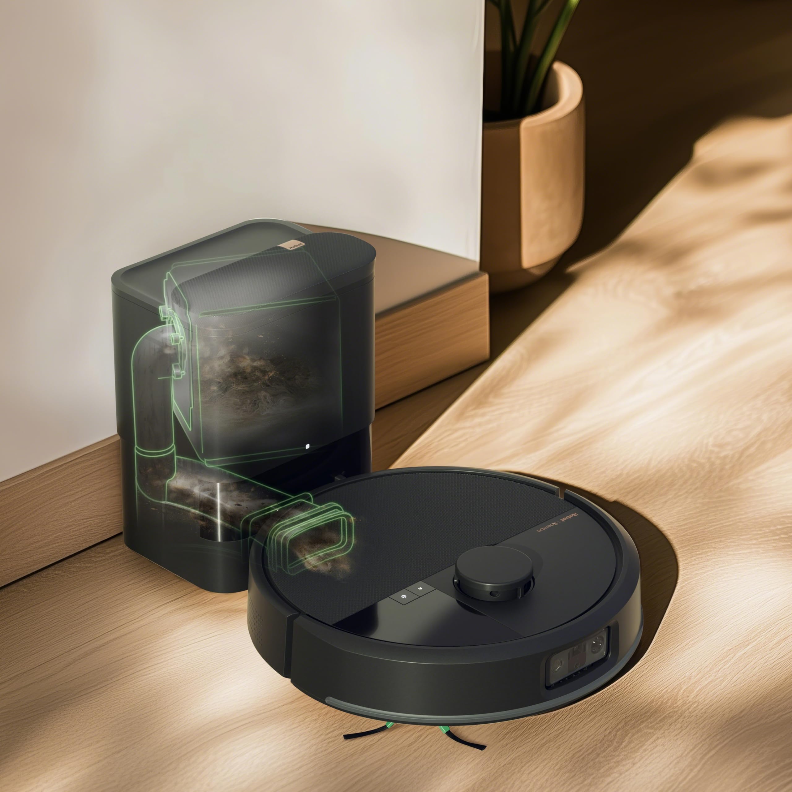 iRobot Roomba Max 705 Robot Süpürge + AutoEmpty İstasyonu Siyah