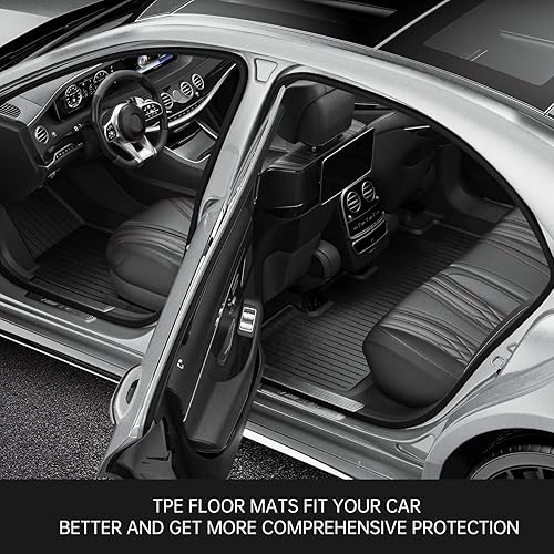 Miniatura 3 de WORFRIL Alfombrillas compatibles con Honda CRV 2017-2022, juego completo CR-V impermeable 3D, forro de carga antideslizante para todo tipo de clima