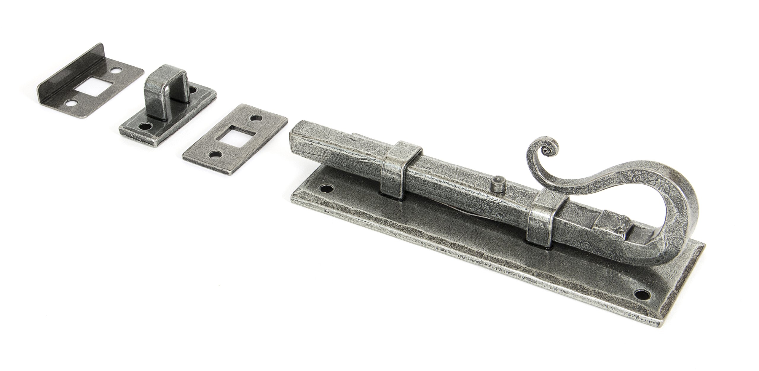 From the AnvilPewter 6 Inch Shepherd's Crook Universal Bolt