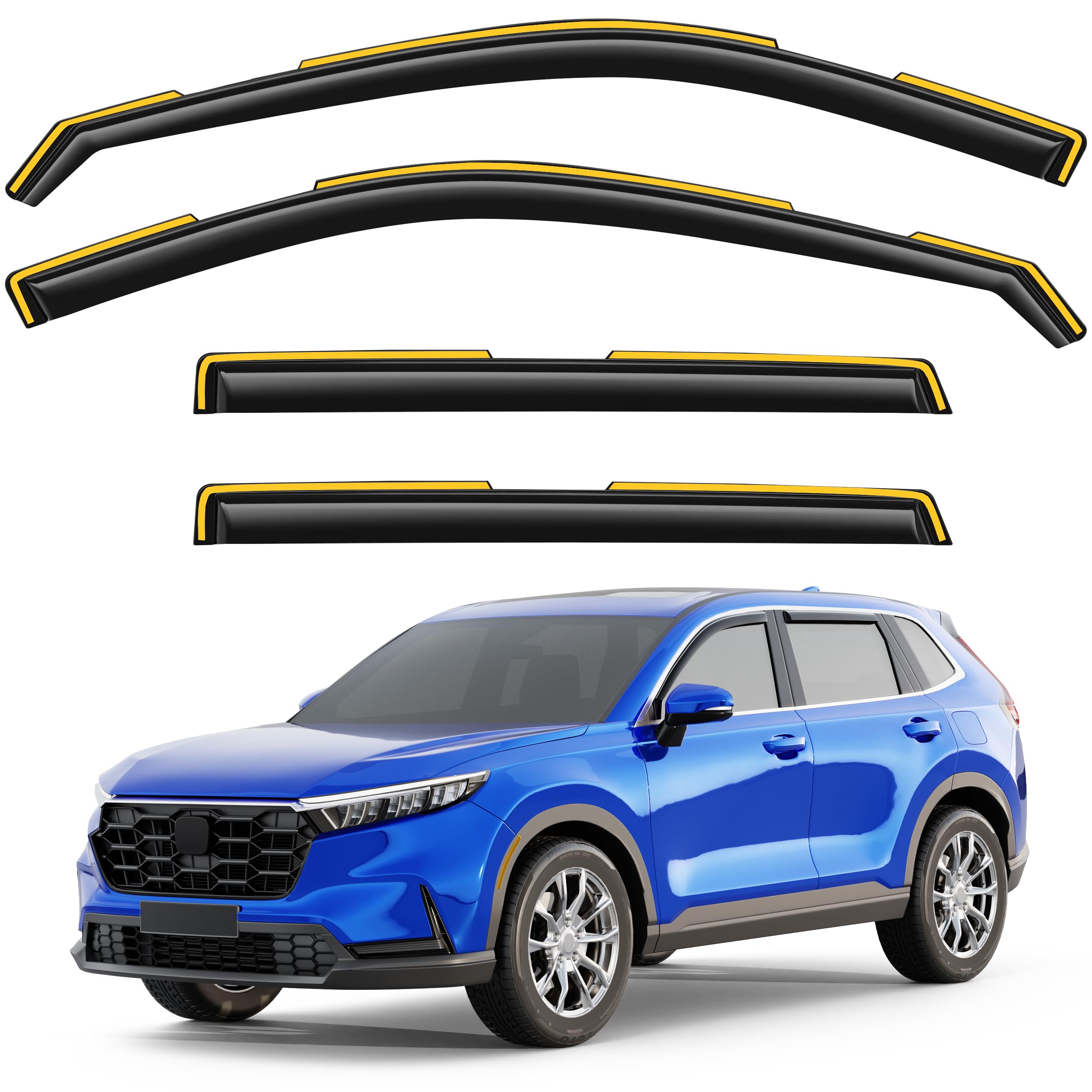 Breejoy in-Channel Window Visors (Honda CR-V 2023-2026)
