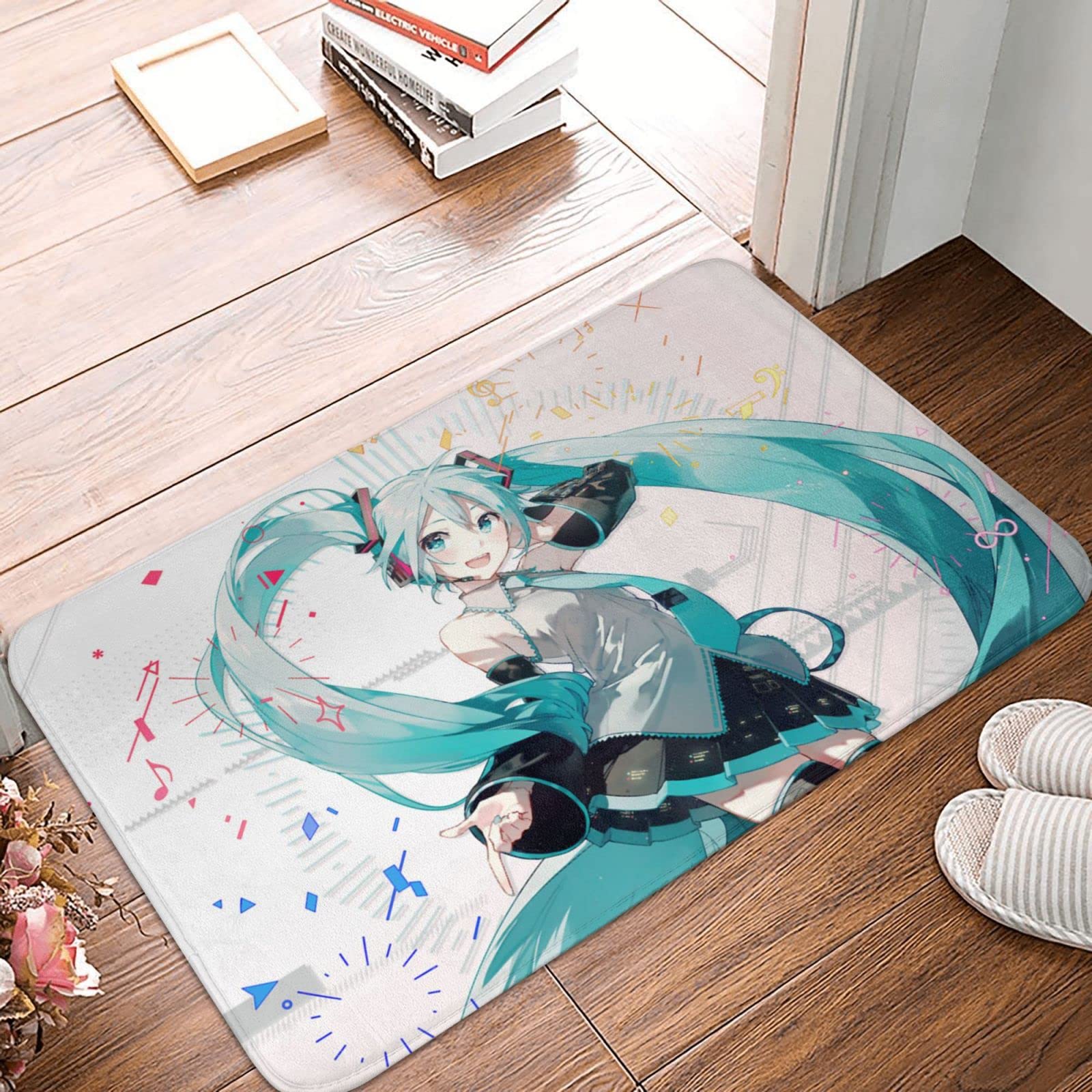 VOCALOID初音ミク　鏡音リン、レン滑り止め付きマット VOCALOID初音ミク 鏡音リン、レン滑り止め付きマット VOCALOID 鏡音