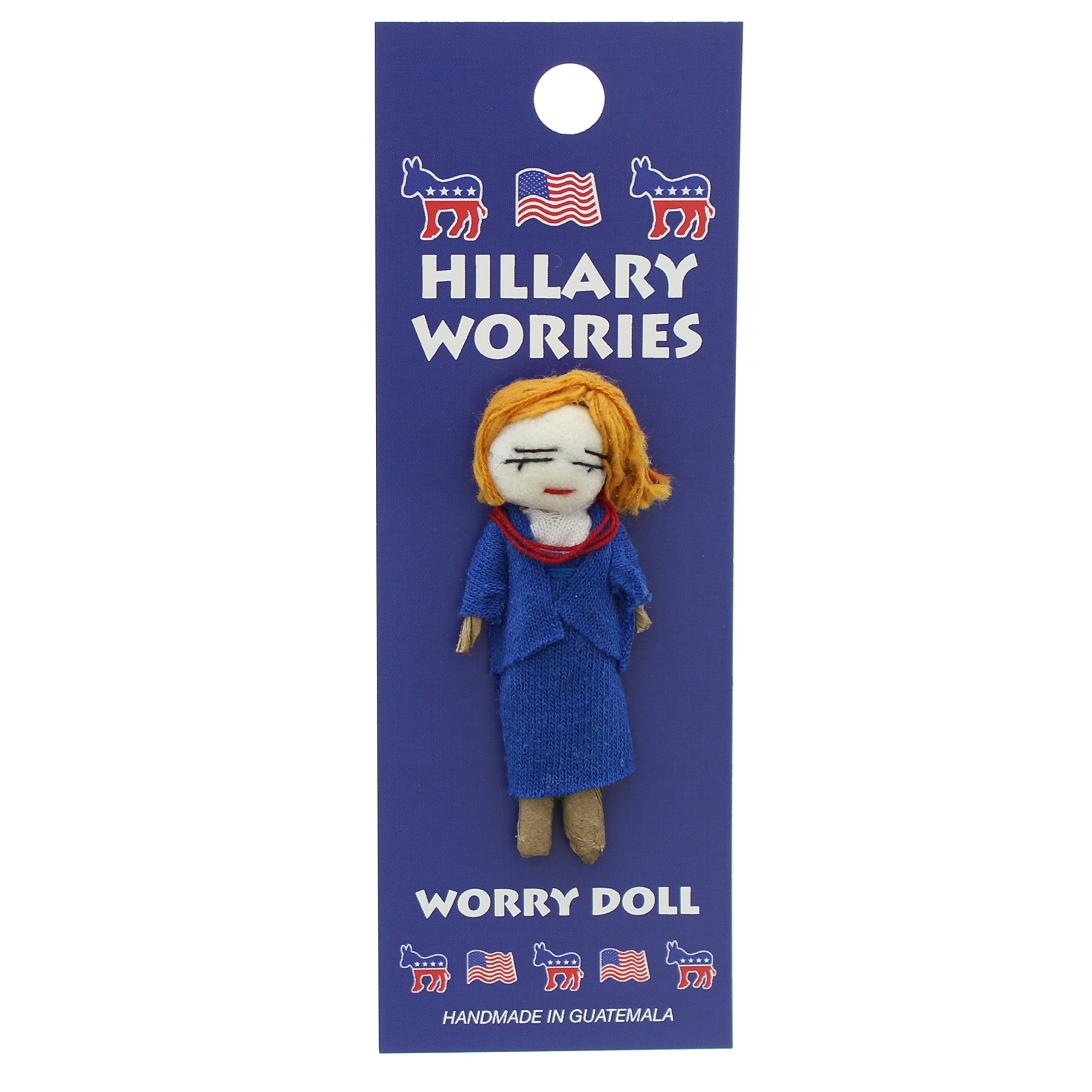 Hillary Clinton - Personal Worry Doll