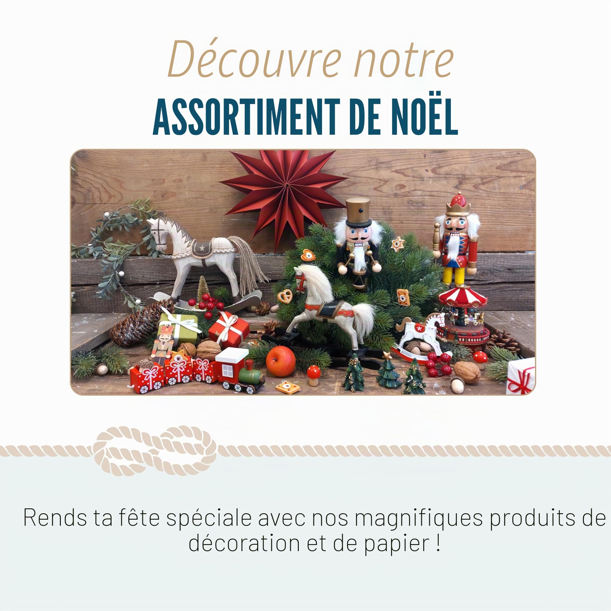 Logbuch-Verlag Nativité avec 12 Figurines de crèche enfantines dorées Blanches – Set de crèche de Noël à Poser 7,5 cm