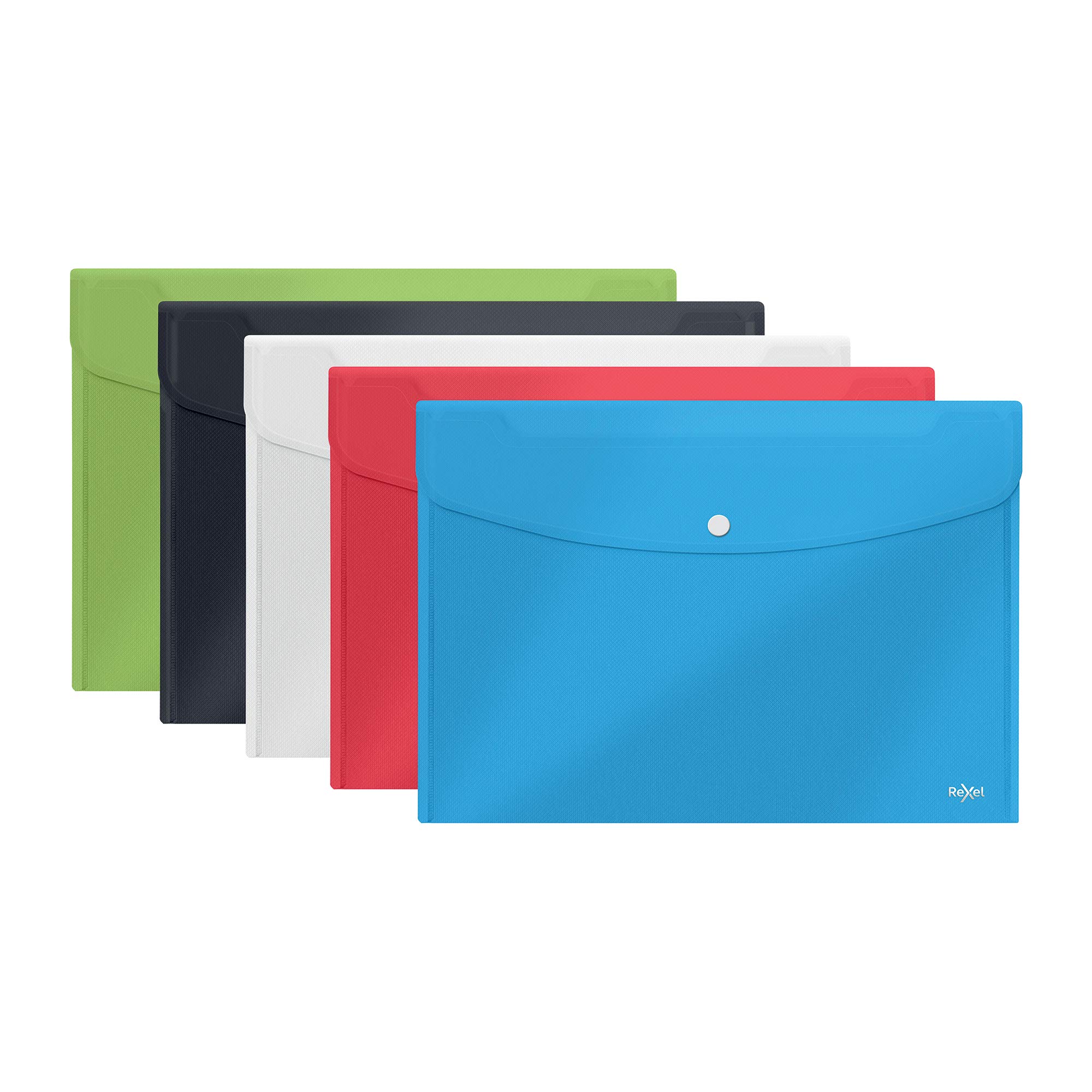 Rexel Choices A4/ FC PP Popper Wallet 2115672