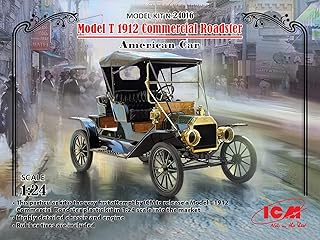 ICM ICM24016 1:24-Model T 1912 Commercial Roadster, US Car