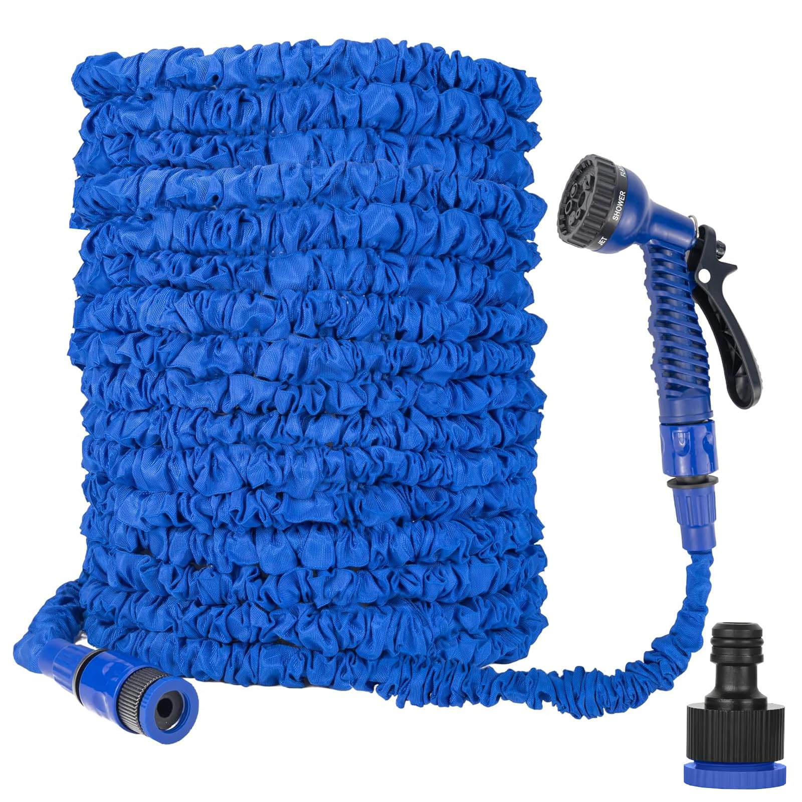 Tuyau d'arrosage extensible 30,5 m flexible anti-torsion pour le jardin