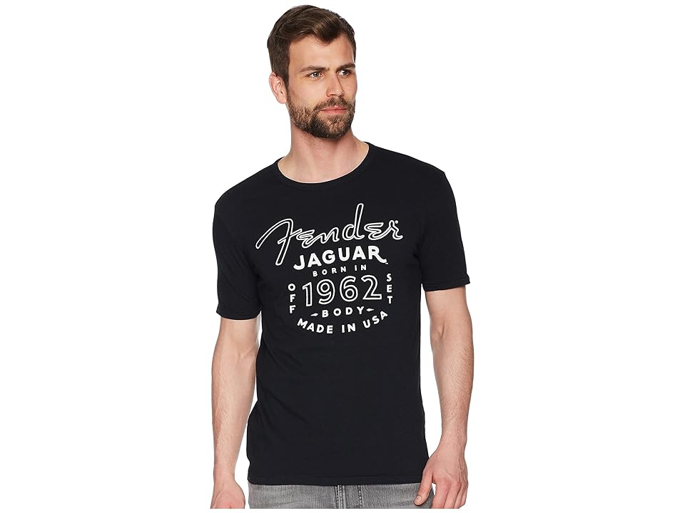 

Lucky Brand Fender Jaguar Tee (Jet Black) Men's Clothing