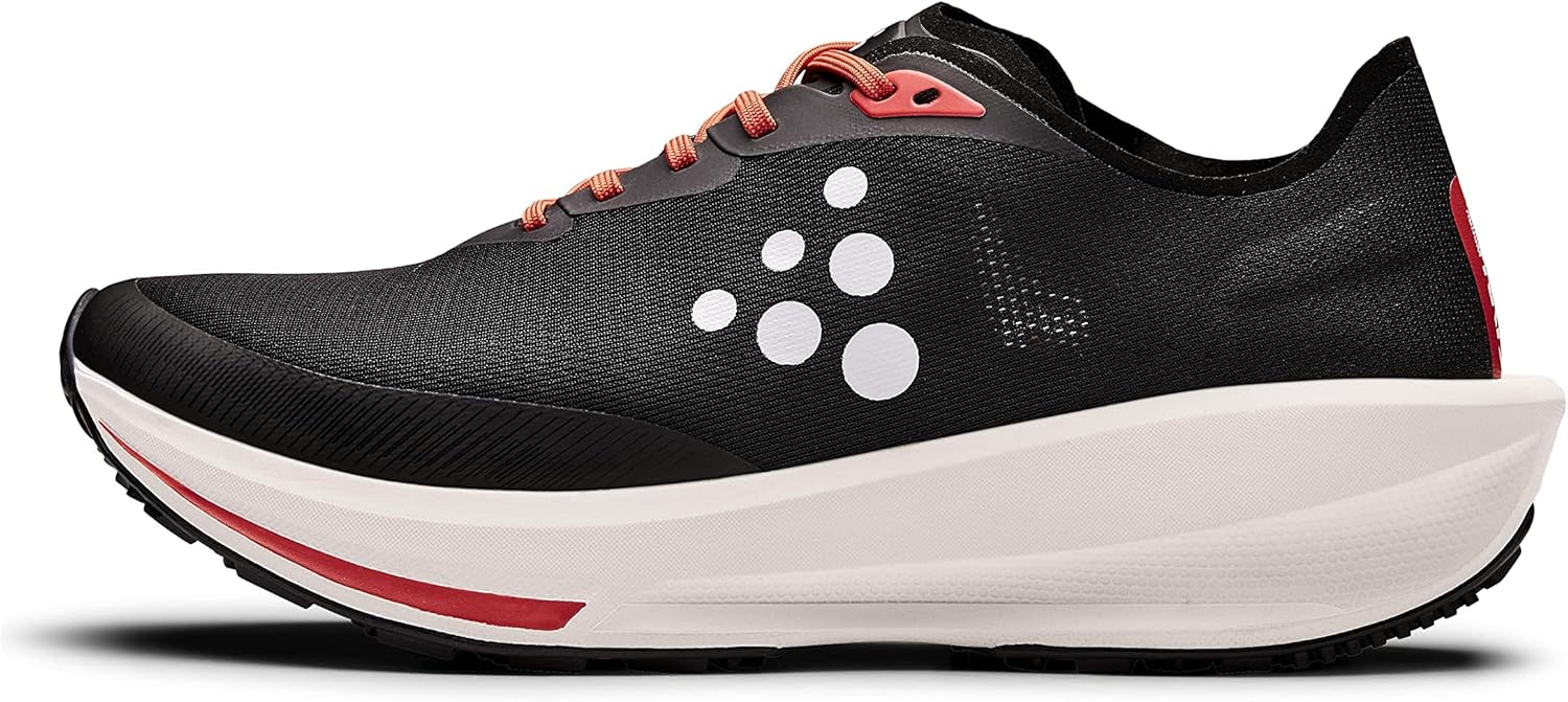 Craft Sportswear Men's CTM Ultra 3 Running Shoe, Black-Heat, 11