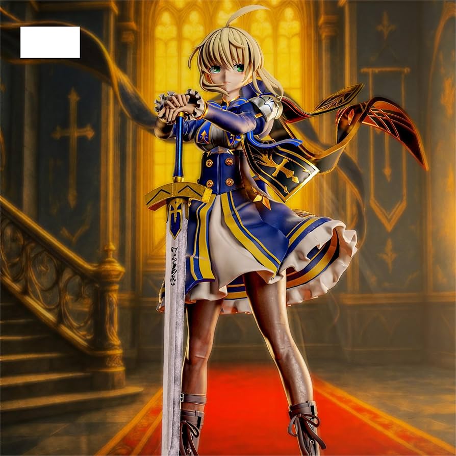 アルトリア・ペンドラゴン アーサー王 フィギュア 1/4スケール ガレージキット アルトリア・ペンドラゴン アーサー王 Saber 理想郷 フィギュア Ver. 1