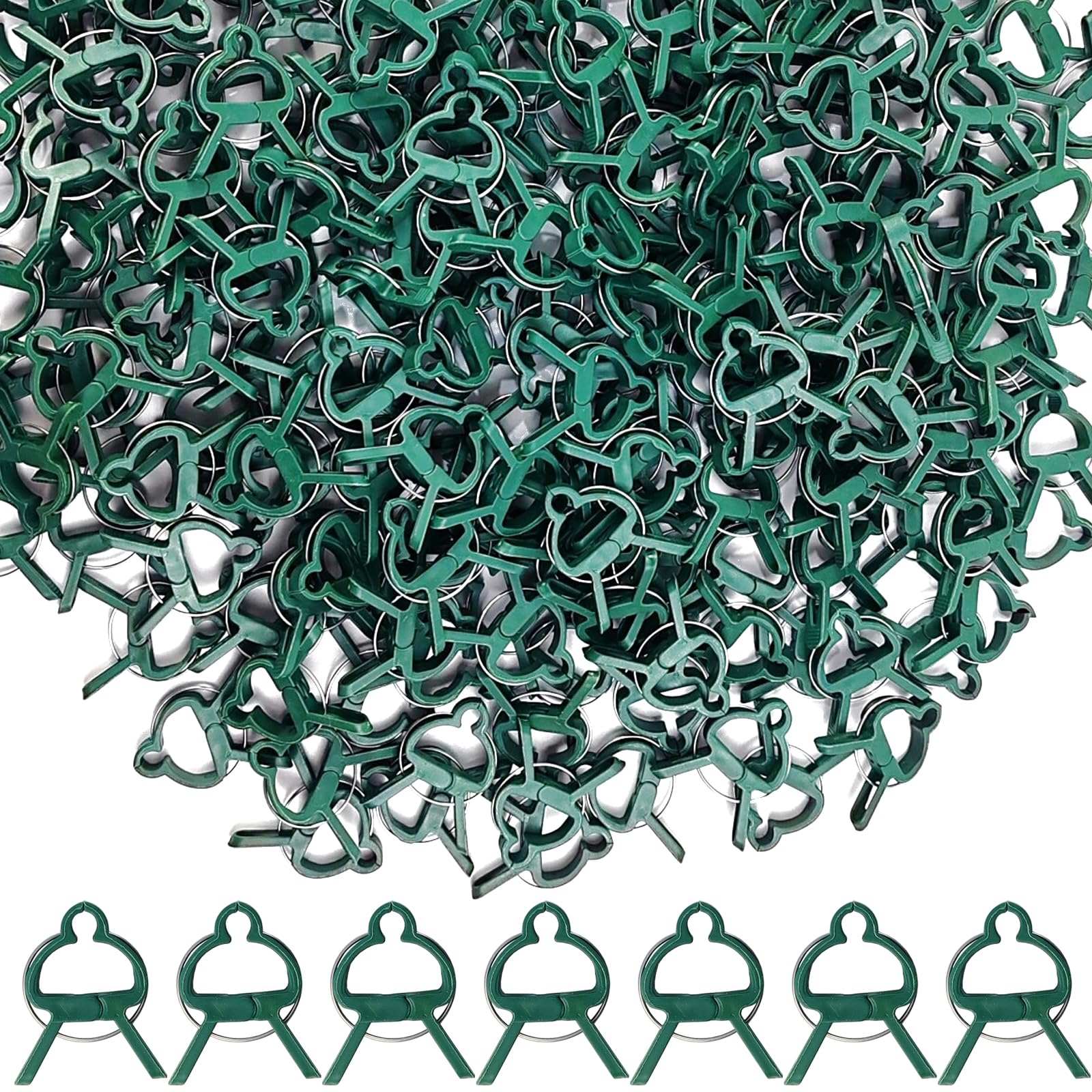 ROYHOO 120PCS Plant Support Clips