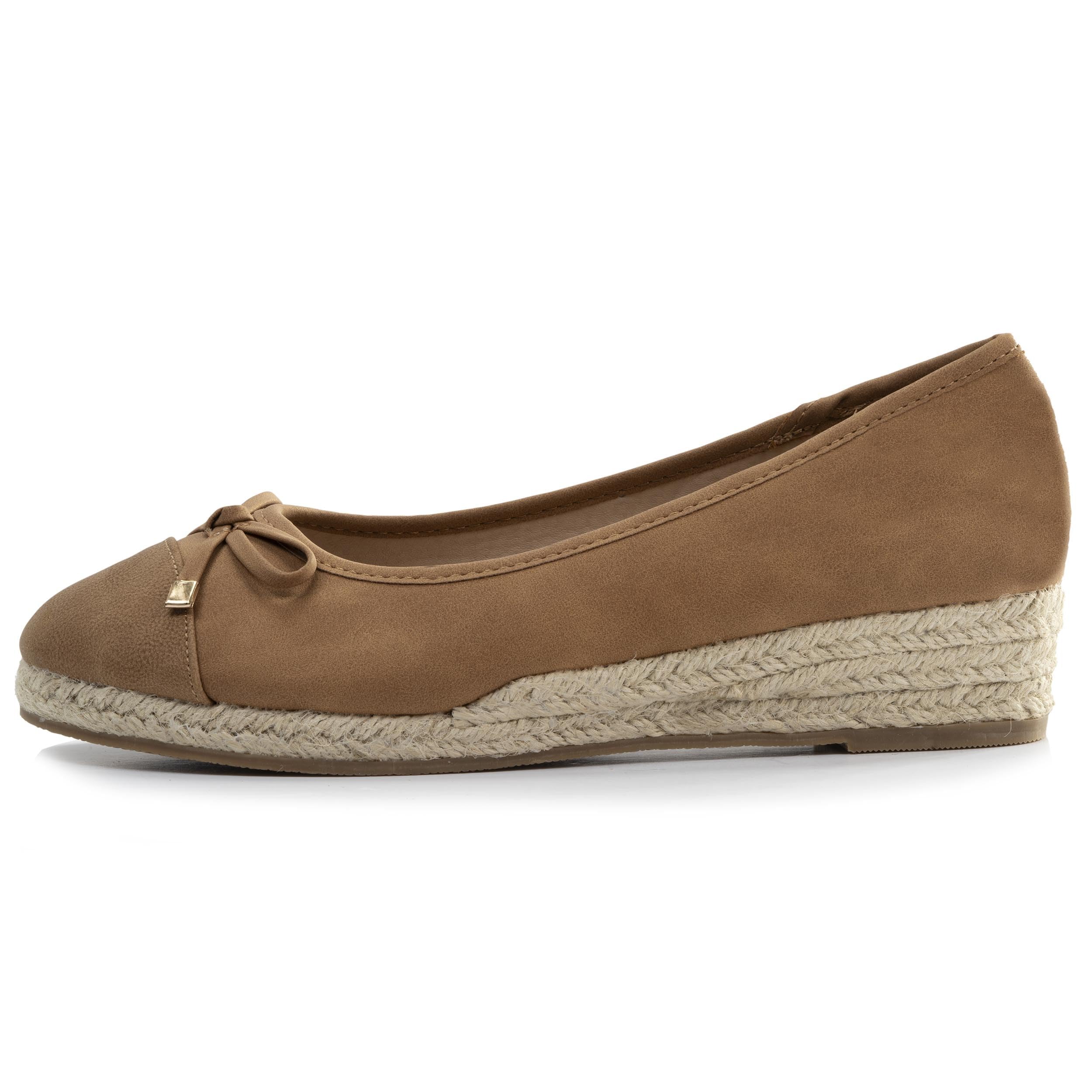 Isotoner Ballerines Femme Semelle à mémoire de Forme, Talon 4 cm, très Confortables,