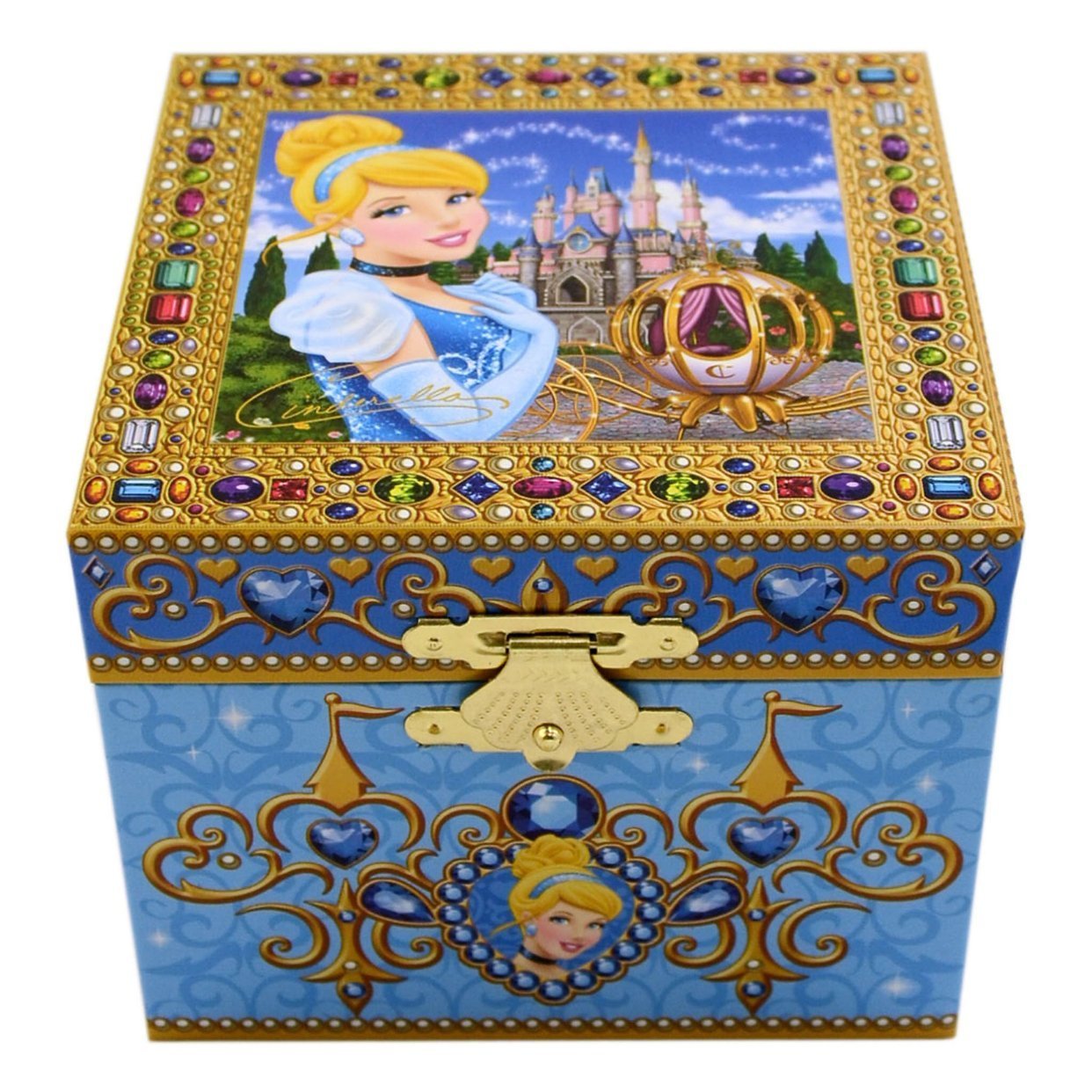 Disney Parks Exclusive Cinderella Musical Jewelry Box : Amazon.sg