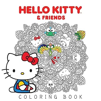 Hello Kitty & Friends Coloring Book: Sanrio: 9781421592749: Amazon.com ...