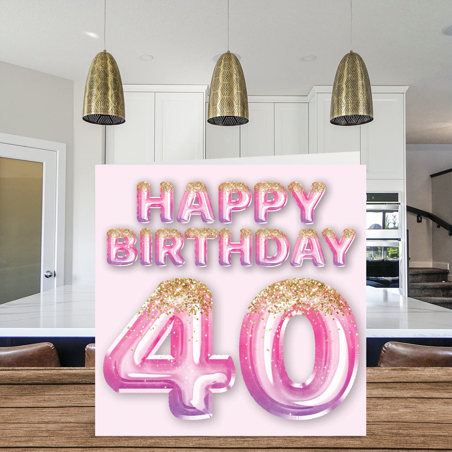 Buon Compleanno 40 Anni: Libro Ospiti per Congratulazioni, Auguri e Foto per la