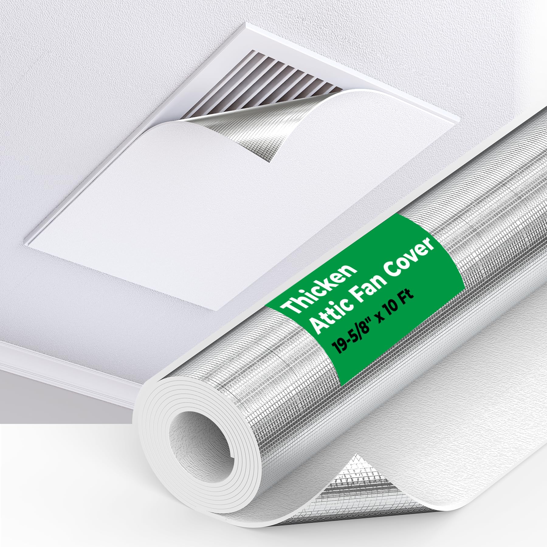 Couvercle de ventilateur de grenier isolant épais 50cm x 3m