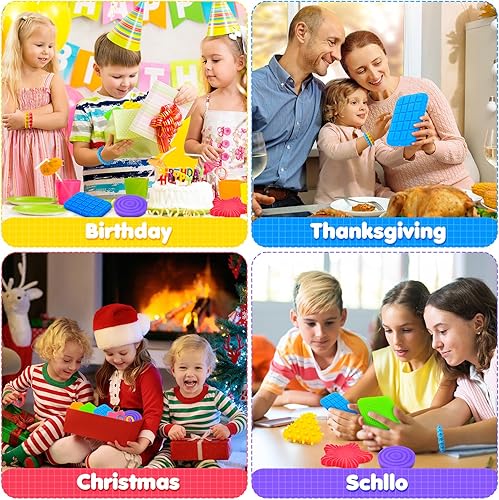 Miniatura 6 de Juguetes de textura sensorial para niños autistas paquete de 16 juguetes sensoriales súper suaves y texturizados para niños autistas con necesidades