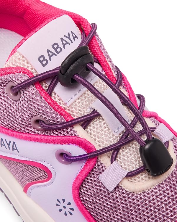 BABAYA KID Kids Fashion Sneakers Bungee Lace Shoes for Boys and Girls by BABAYA KID - Used condition - Image 3