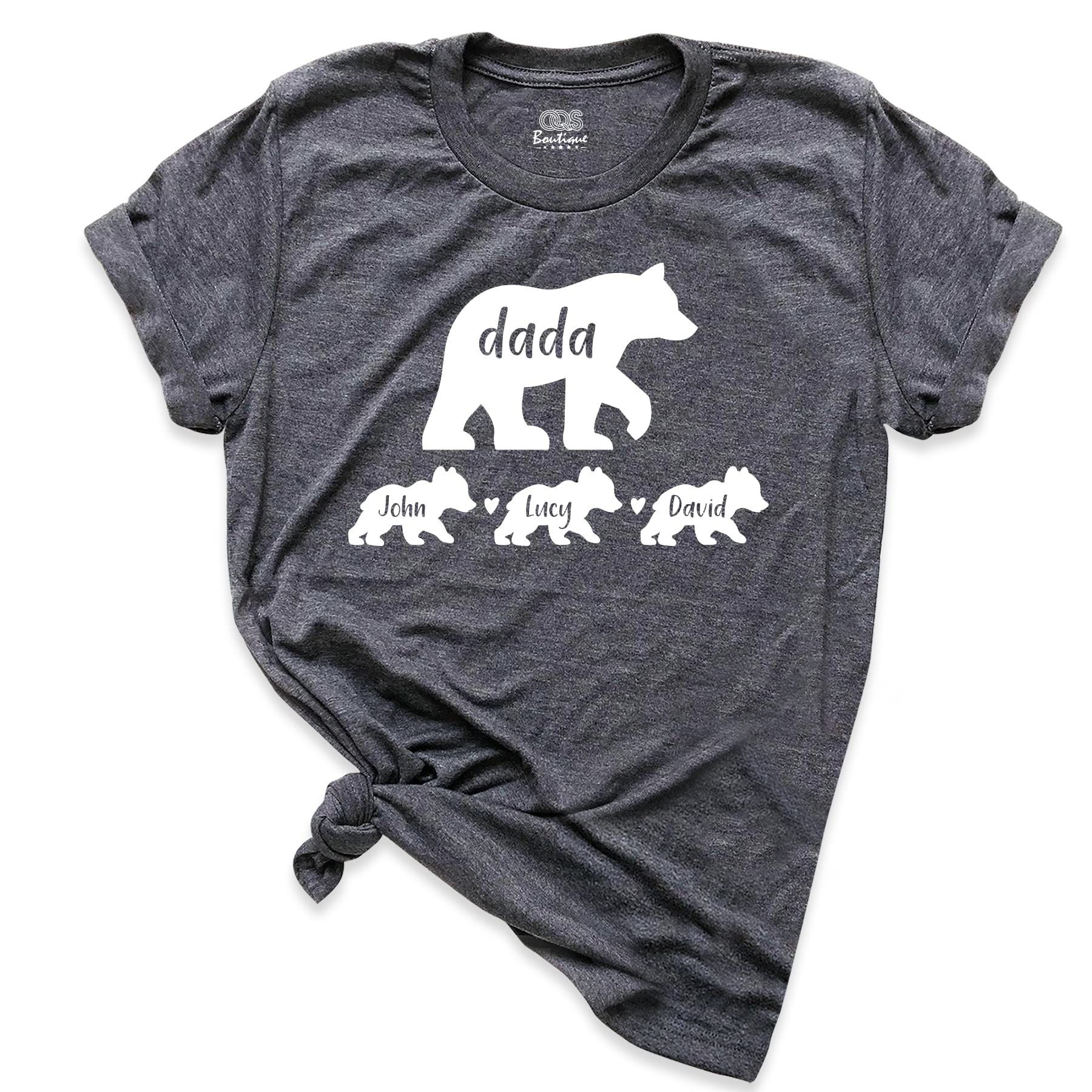 OnlyqualitysellerCustom Daddy Bear Shirt, Personalized Father’s Day T-Shirt With Kids Names, Dad and Baby Bears Design, Matching Family Tee, Cute Gift for New Dads and Husbands