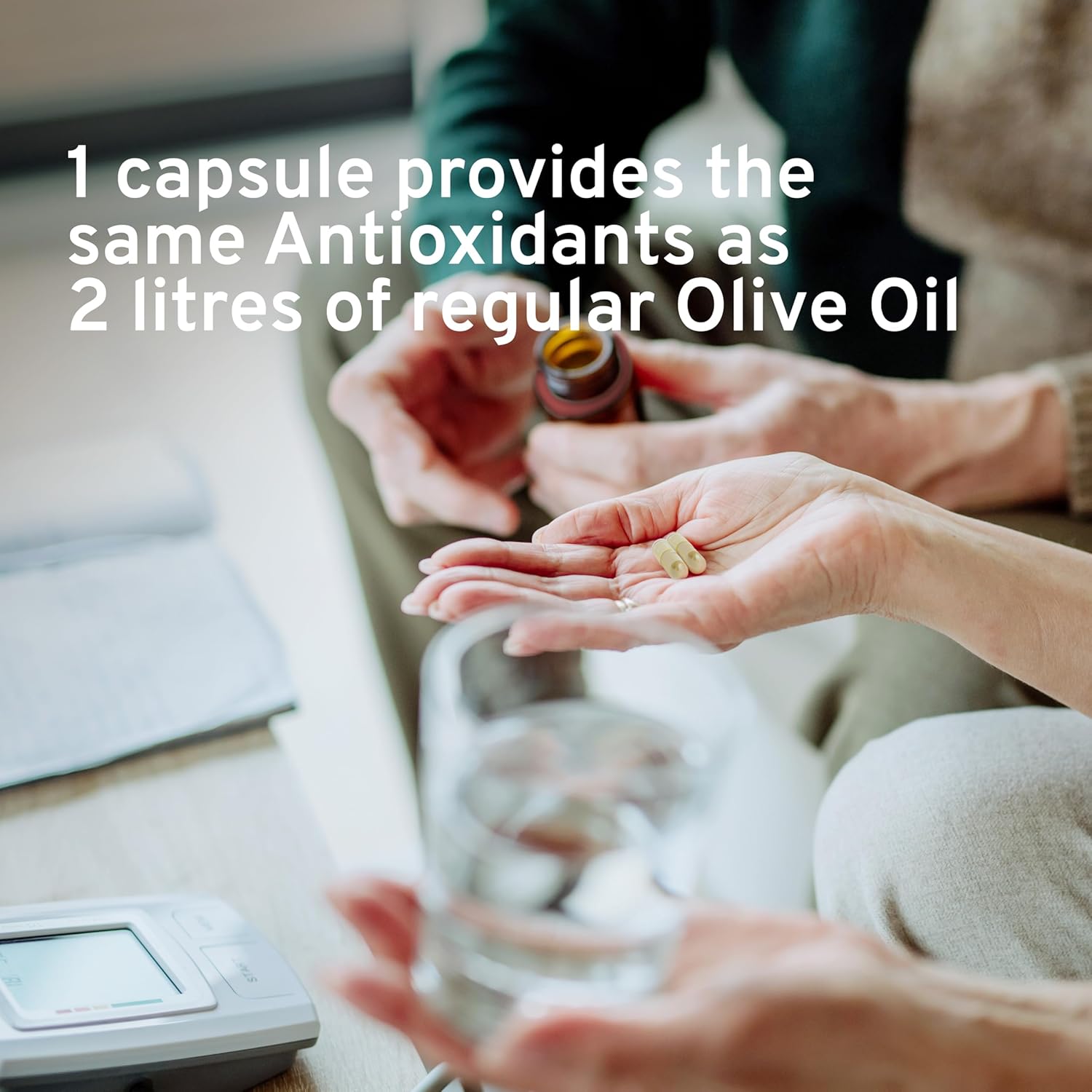 Organic Olive Leaf Extract Capsules Olivie Force/Rich | Antioxidant Polyphenol Supplement for Adults | Health Support Supplement | 100 Vegetal Capsules - Image 7