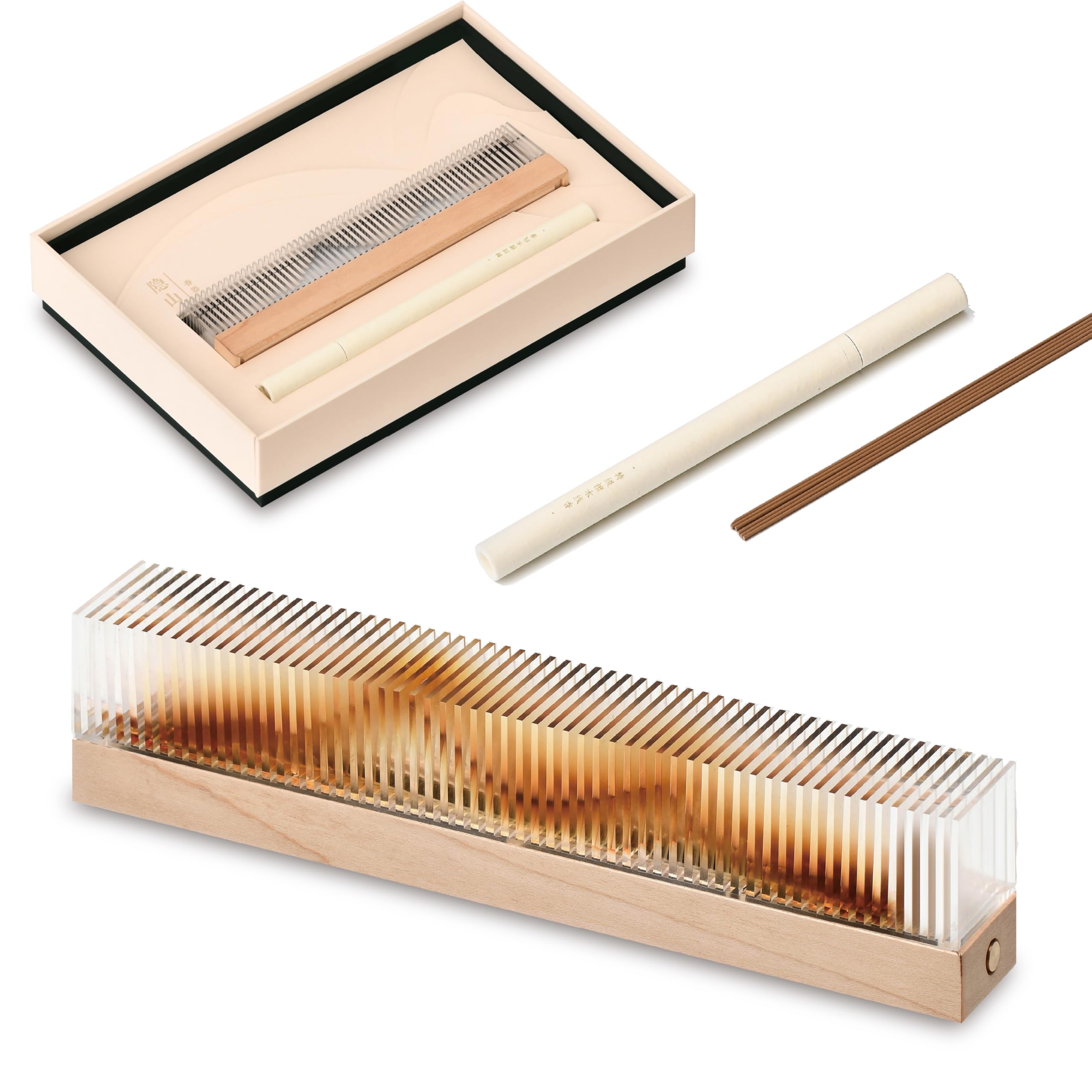 Amazon.co.jp: 隐山香器 Incense utensil 使用するたびに変化する お香